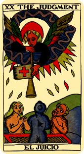 judgment tarot card marseilles deck